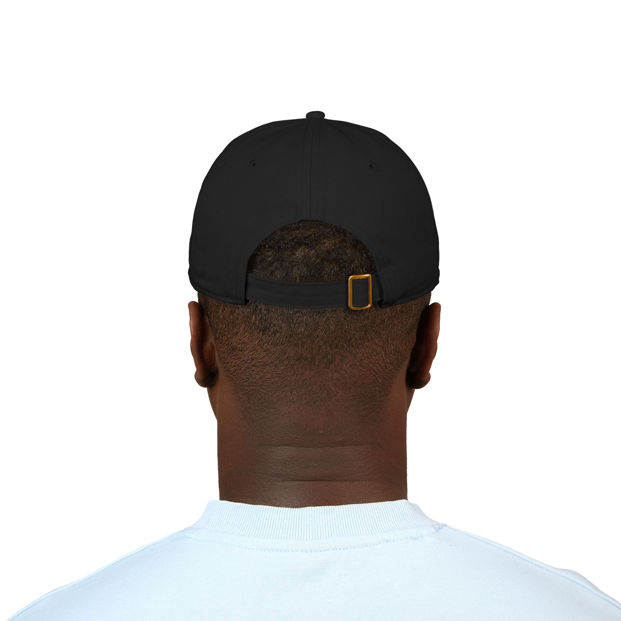 Embroidered Cherry Baseball Cap — Organic Cotton Dad Hat