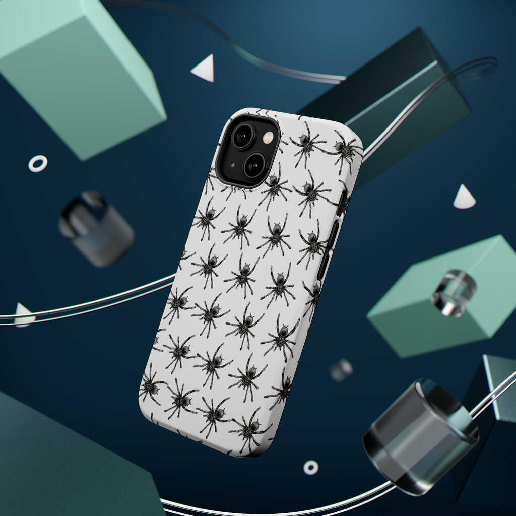 Spider Pattern Magnetic Impact-Resistant Phone Case