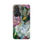 Floral Brushstroke Magnetic Impact-Resistant Phone Case